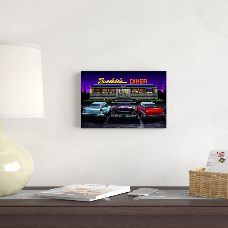 Diners And Cars VI, H 8 po x l 12 po x P 1,25 po