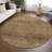 Machine Washable Indoor/Outdoor Xhevrie Khaki Rug-111928201