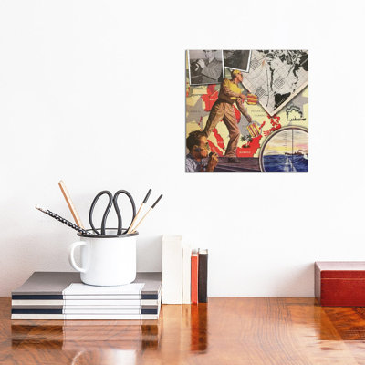 Air Force Collage by Saturday Evening Post - Gallery-Wrapped Canvas Giclée on Canvas