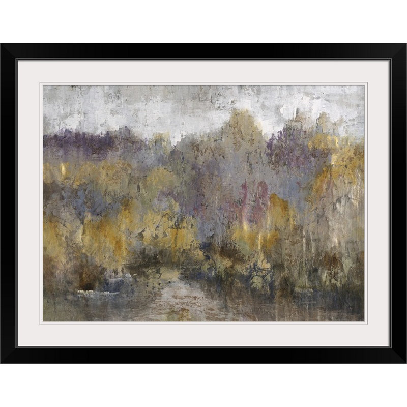 'miel et trèfle', Toile enveloppée, 17" H x 24" L x 1,5" D