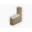 Meuble-lavabo simple 63 po Disar-117788018