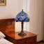 Lampe de table en verre de style Bariff Tiffany - Base E26
