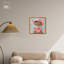 Art d'un animal sur toile rose-105527639-105527646