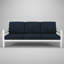 Canapé d'extérieur en métal avec coussin Sunbrella Townsend-134725282-114247079