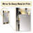 Yellow and Grey Intersecting Realities II - Abstract Shapes Unique Wall Mirror, Yellow Mirror, Printed Metal Art-302039617