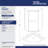 DreamLine Prism 38" W x 38" D x 74.75" H Frameless Neo-Angle Shower Enclosure with Base Included-29344073-29344068