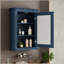 Armoire de rangement murale pour salle de bain avec miroir, tablette réglable et conception peu encombrante pour la salle de bain