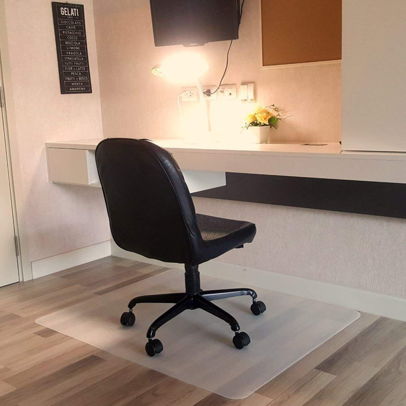 Hard Floor Straight Rectangular Chair Mat