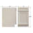Shaker Style Sonoma Wheat  Base Cabinet-115188974