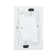 72" L x 54" W Drop In Whirlpool Acrylic Bathtub with Center Drain in White