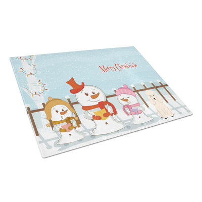 Carollynn Glass Poodle Cutting Board