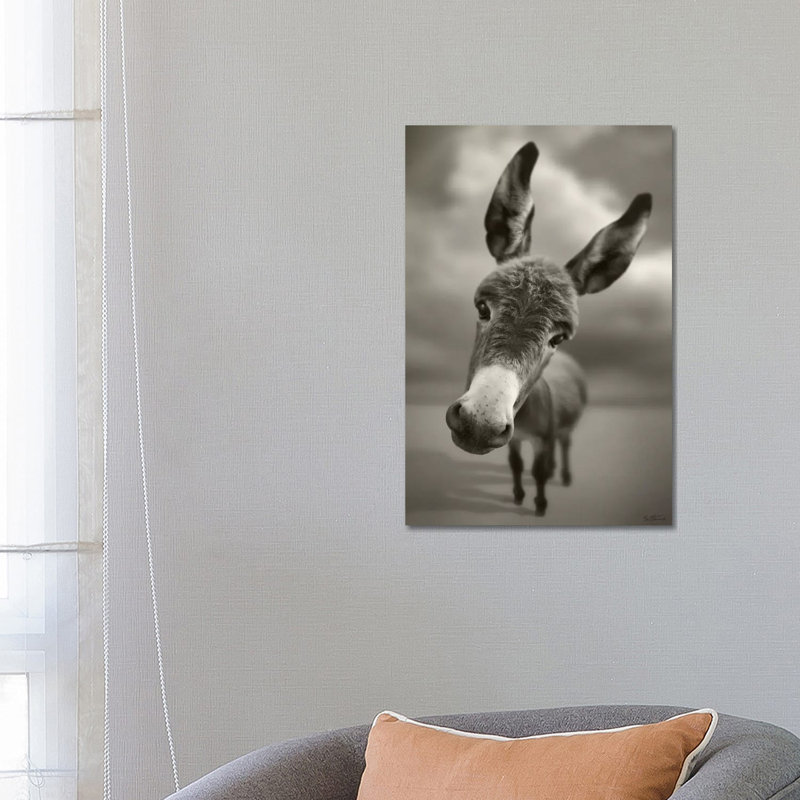 Hey There by Ben Heine - Print on Canvas, 66.04 cm H x 45.72 cm W x 1.91 cm D, Wrapped Canvas