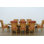Valentinca 9 - Piece Extendable Solid Wood Dining Set