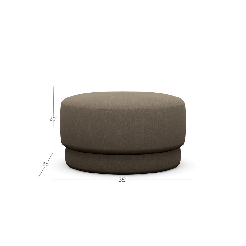 Cremini Medium Ottoman, Grande 120912