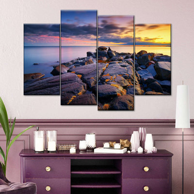 Duluth Brighton Beach - 4 pièces de toile tendue, plusieurs images