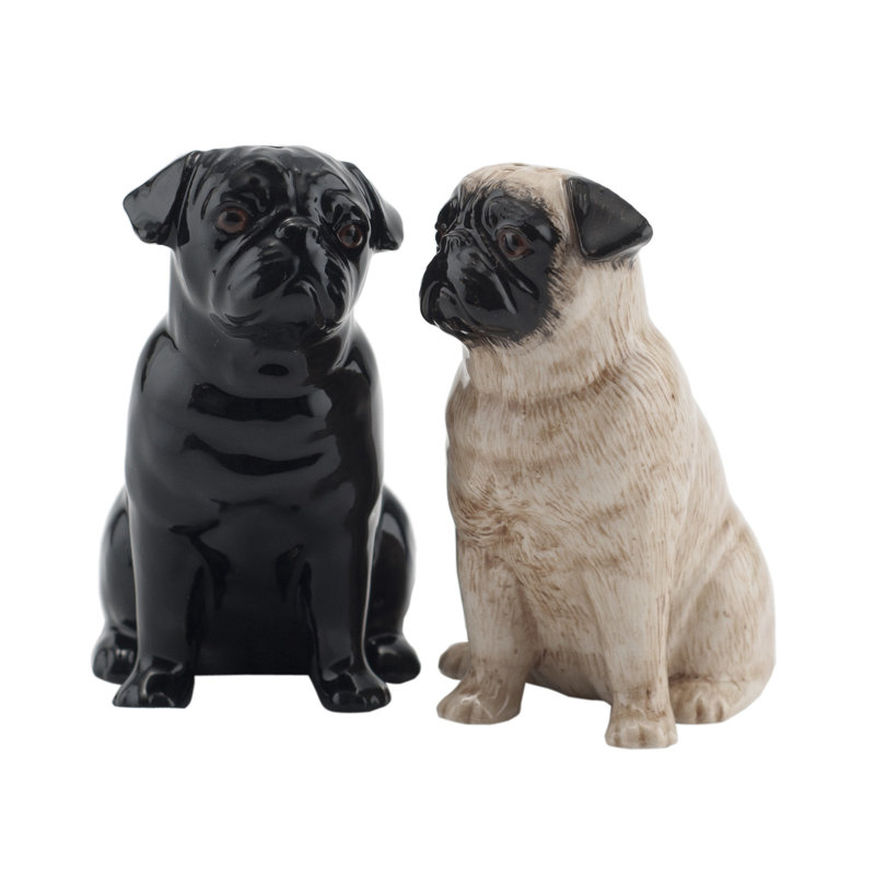 Salt And Pepper - Dog - Pug Fawn/Black