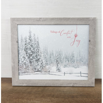 Tidings Of Comfort and Joy, neige, hiver, horizontal