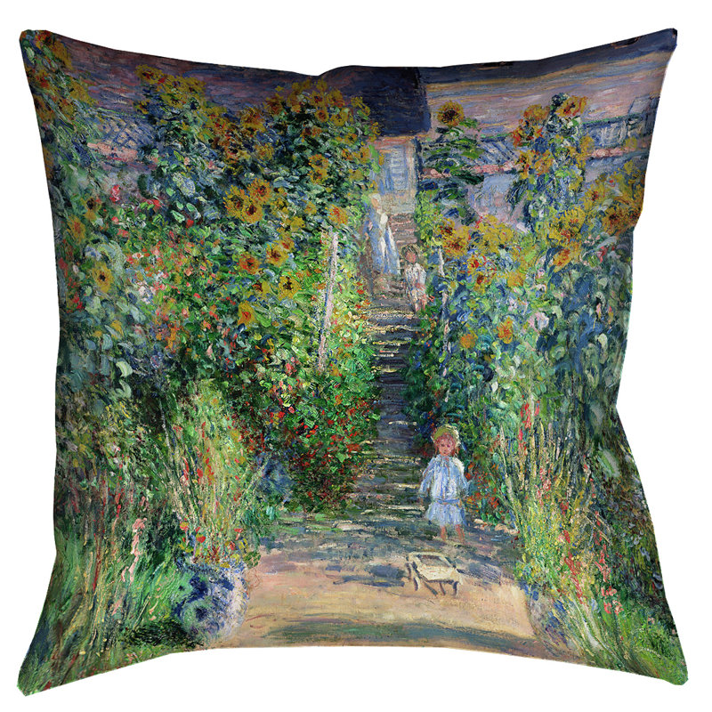 Reversible Throw Pillow, 20" x 20"