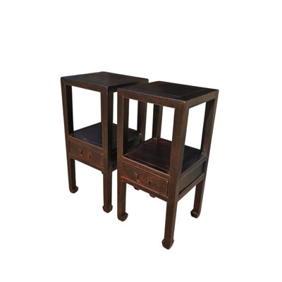 1 - Drawer Solid Wood Nightstand