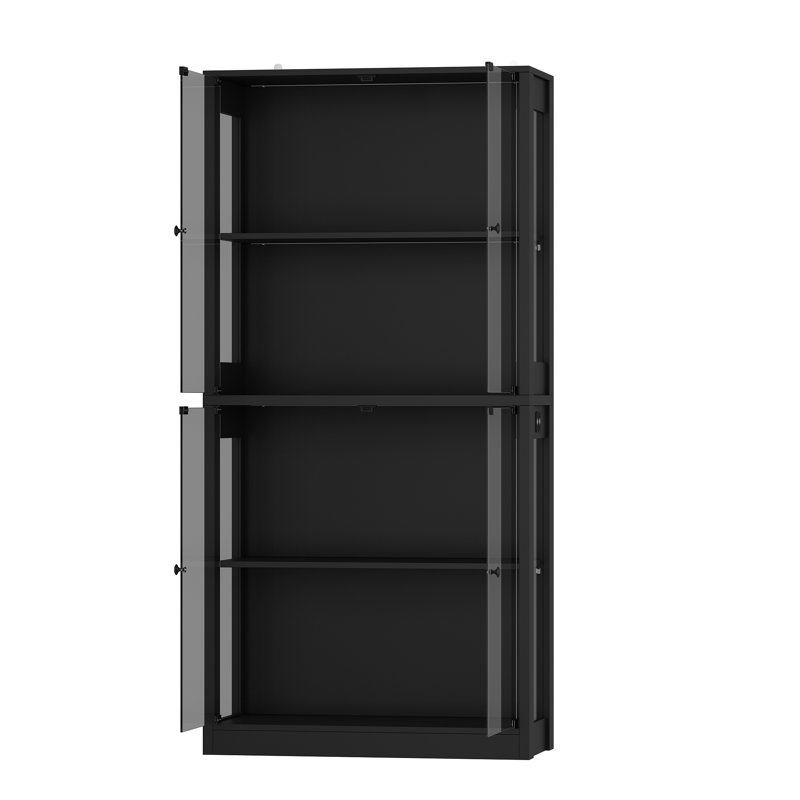 Armoire bar 65 portes H 65 po avec lumières DEL 3 couleurs