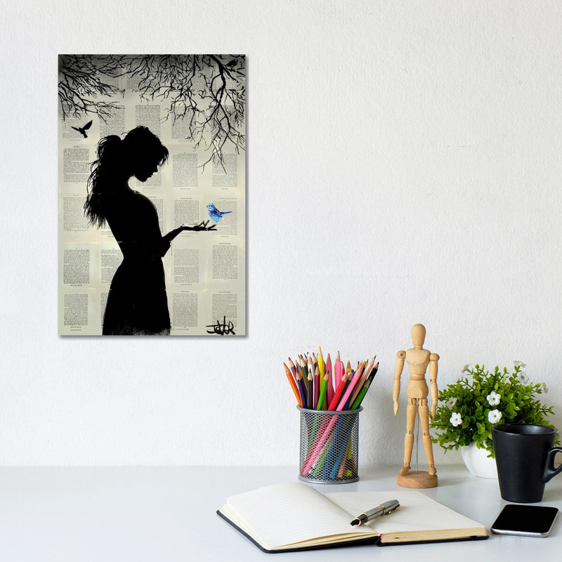 Allegory and Hope 1 Piece Wrapped Canvas Painting, 20.32 cm H x 30.48 cm W