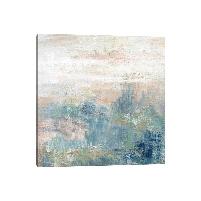 "Cottage Grove II" par Nan - reproduction d'art sur toile tendue, H 12 po x l 12 po x P 0,75 po
