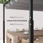 Chamroeun 3 x 3(m) Metal Pergola with Retractable Roof UPF30+-1980741647