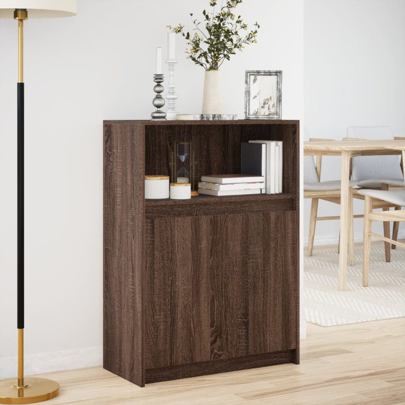 Sharnah 72cm Sideboard, Brown Oak