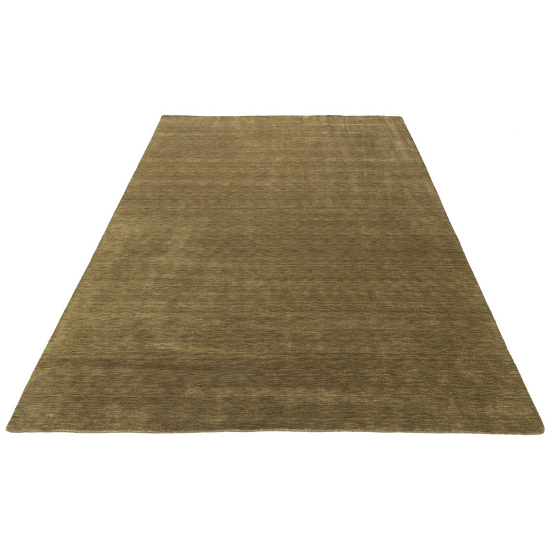 Ottosson Hand Loomed Gabbeh Rug, 100% Wool, Solid Color, Fade & Stain Resistant, Durable, All Sizes, India-Made.