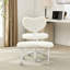 Chaise plus, pieds croisés avec roulettes, chaise, support lombaire de tabouret réglable, version améliorée, assise confortable toute la journée convenant à la maison et au bureau-917953239-917953238