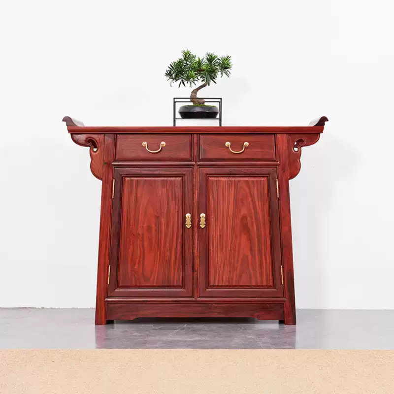 Household Fully Solid Wood Sideboard