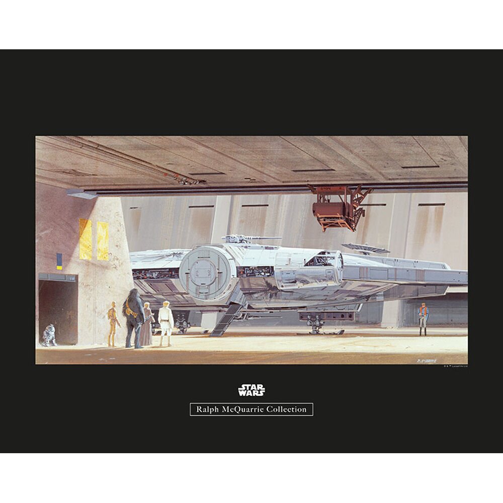 Poster Star Wars Rmq Mos Eisley Hangar