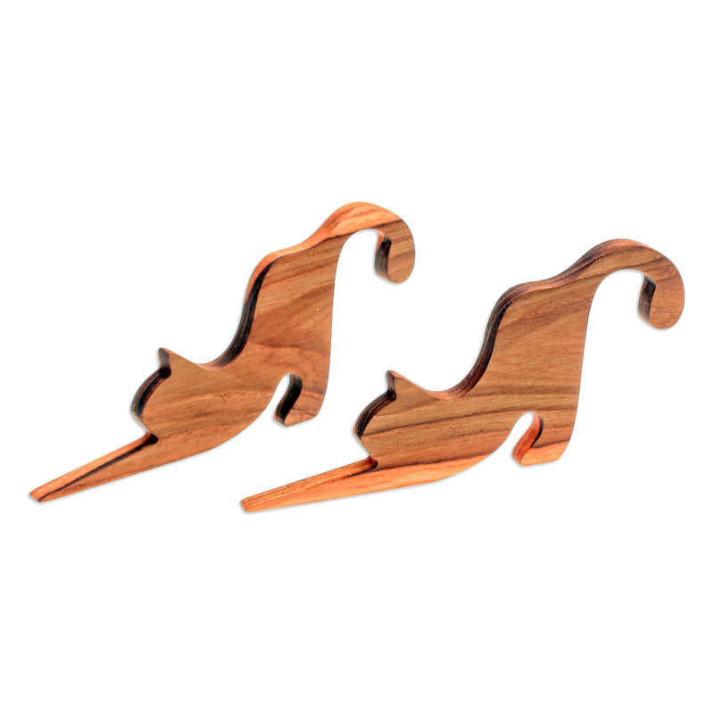 Thanvi Wood Wedge Floor Stop