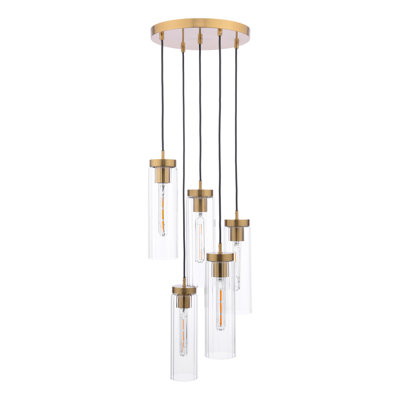 Avyanna 5 - Light Bronze Pendant