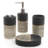 Naydenka Ceramic / Porcelain Bathroom Accessory Set Bathroom Tray Tumbler