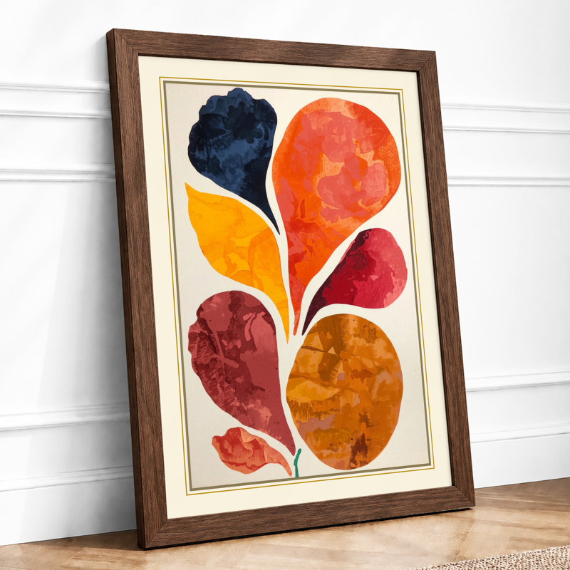 Harvest Stems Botanical - Print, Walnut, A1 - 84.1 x 59.4 cm