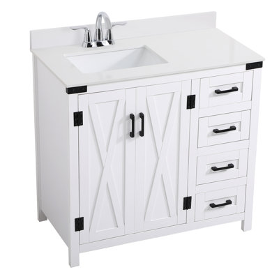 Ensemble de meuble-lavabo simple 36 po Slayton