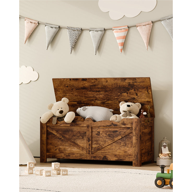 Storage Chest, Extra Large Storage Bench, Wooden Box Trunk, Lift-Top Organizer Chest, Shoe Bench for Entryway, Bedroom, Living Room 