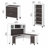 Magomed 4 Piece Computer Desk Office Set-937115999