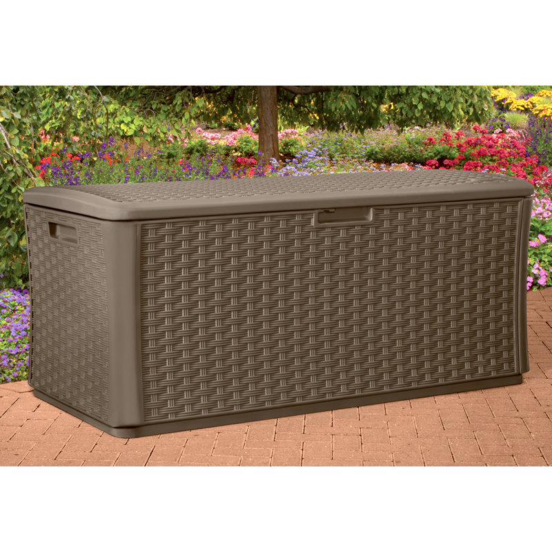 507 Litres Resin Wicker Storage Box