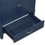 Ensemble de meuble-lavabo avec lavabo double, 2 armoires avec porte et 2 tiroirs
