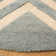 Sanyla Hand Tufted Wool/Cotton/Latex Chevron Rug in Gray/Beige