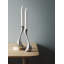 Cobra Stainless Steel Candlestick-46556768-46556769