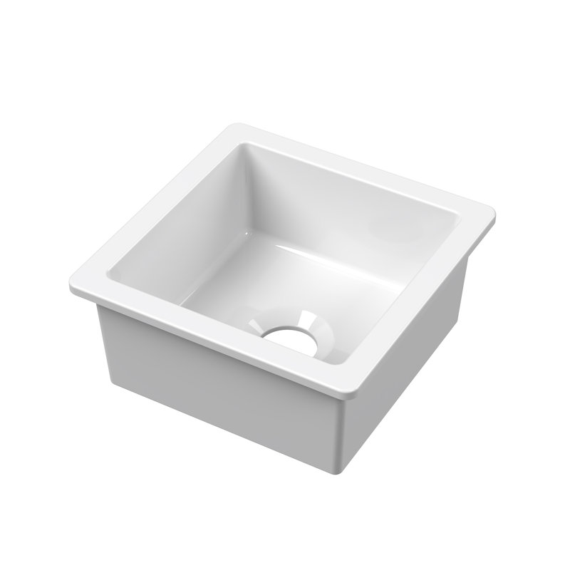 Fiamma 30" L x 18" W Drop-In Kitchen Sink, 30 inch