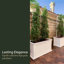 Jardinière en résine avec réservoir d'eau 20 po x 36 po Anastasiya-665253759