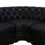 Canapé modulaire en cuir de vache 138 po Chesterfield-1968897138-2012687244
