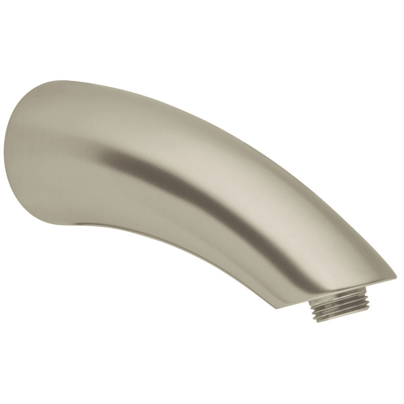 Bras de douche 6 po MOVario®, Nickel brossé