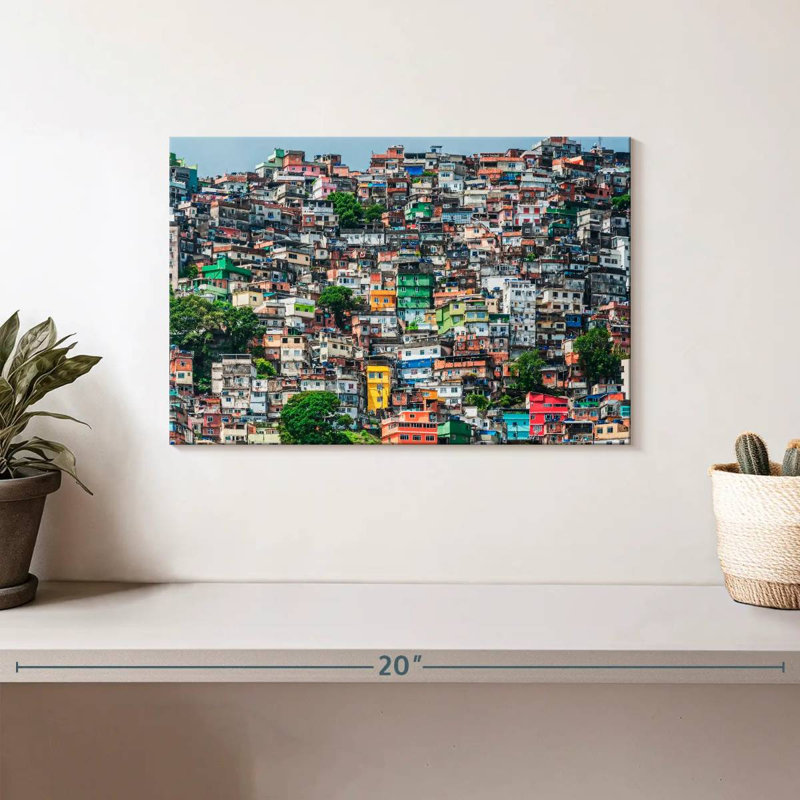 Lilie Slums Of Rio De Janeiro, H 8 po x l 12 po