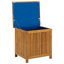 Boîte de rangement pour l'extérieur vidaXL, boîte de rangement avec couvercle, 23,6 x 19,7 x 22,8 pouces