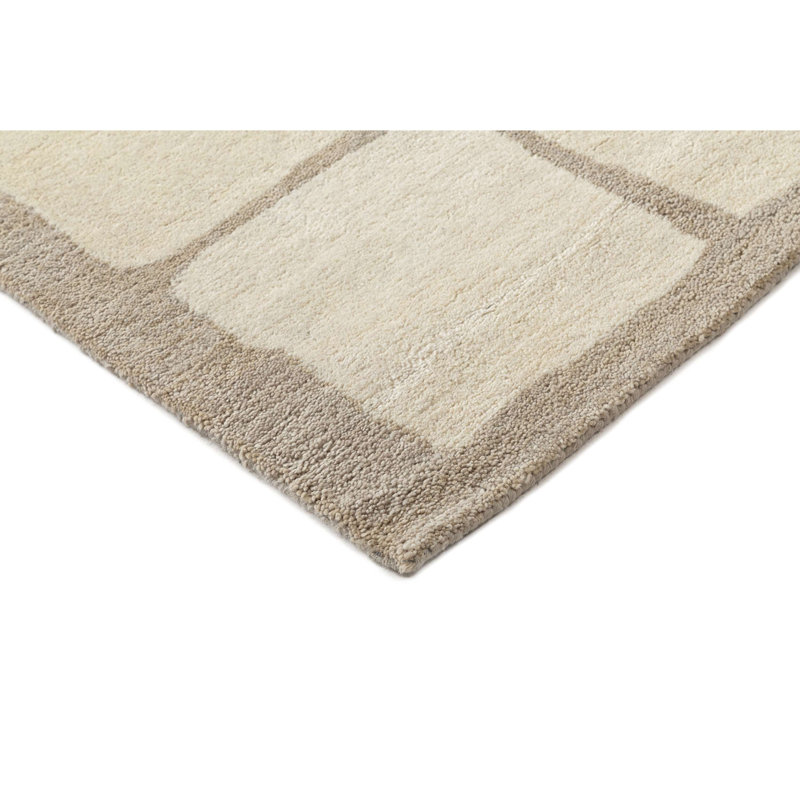 Hand Tufted Wool Painterly Indoor Area Rug, Rectangle 2' x 3'